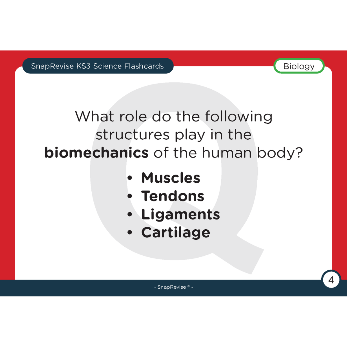 KS3 Science Flashcards