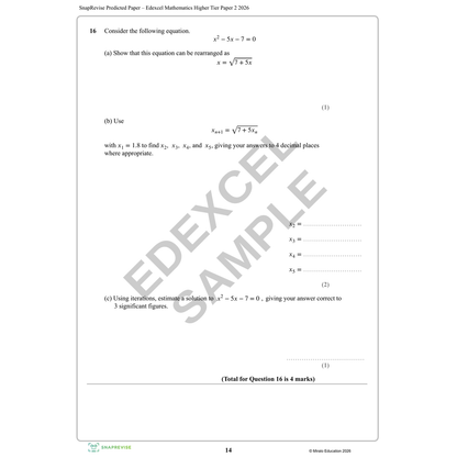 GCSE Maths Mock Exam Papers Bundle