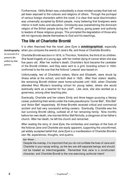 Text Guide: Jane Eyre by Charlotte Bronte