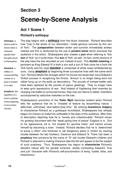 Text Guide: Richard III by William Shakespeare