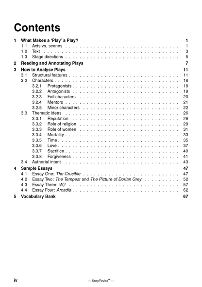 The SnapRevise Analysis Guides: How To Analyse Plays