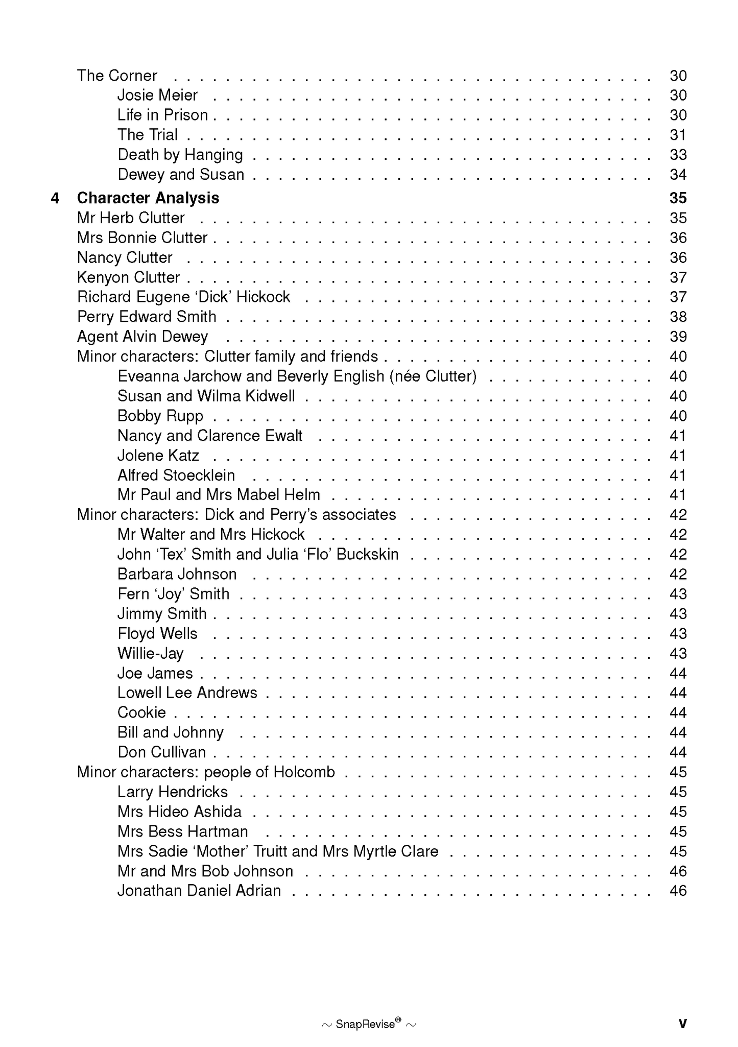 Text Guide: In Cold Blood by Truman Capote