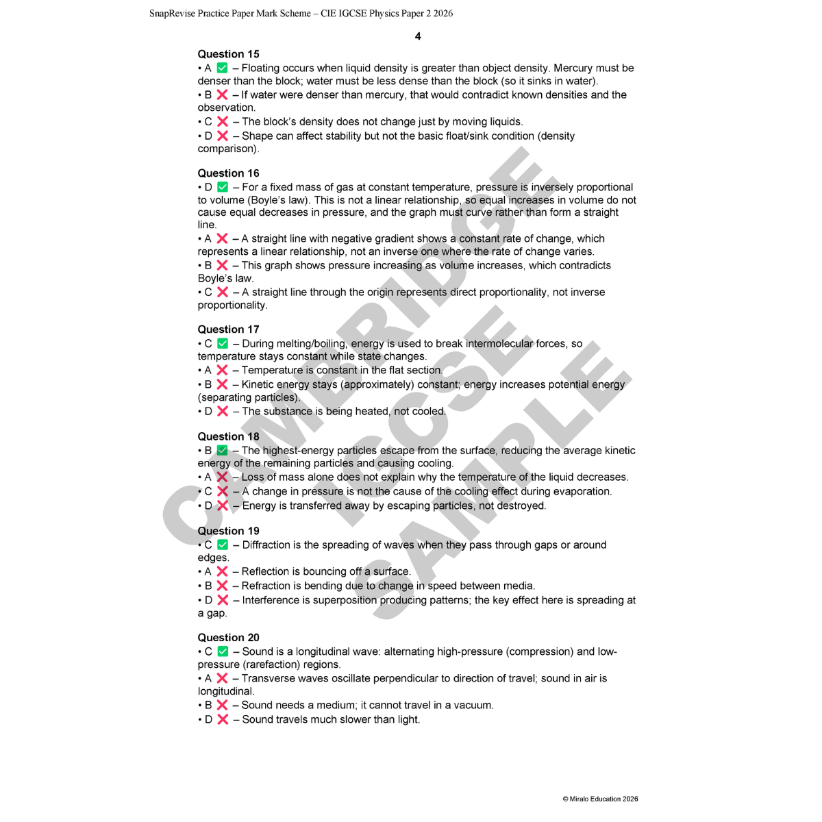 Sample of Physics Paper