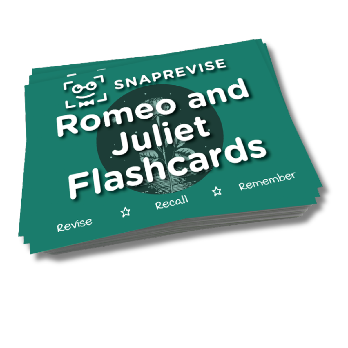 Romeo and Juliet Flashcards by SnapRevise with revise, recall, and remember text.