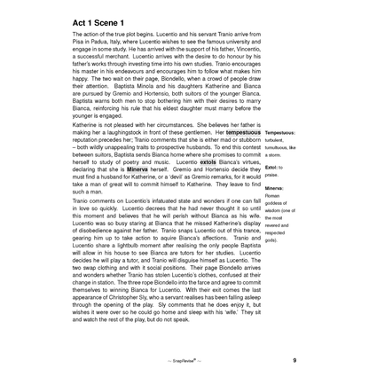 Text Guide: The Taming of the Shrew by William Shakespeare