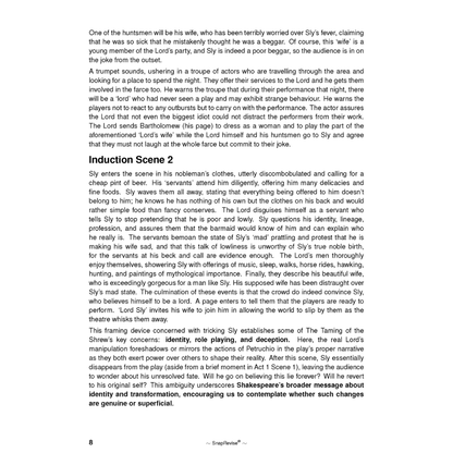 Text Guide: The Taming of the Shrew by William Shakespeare