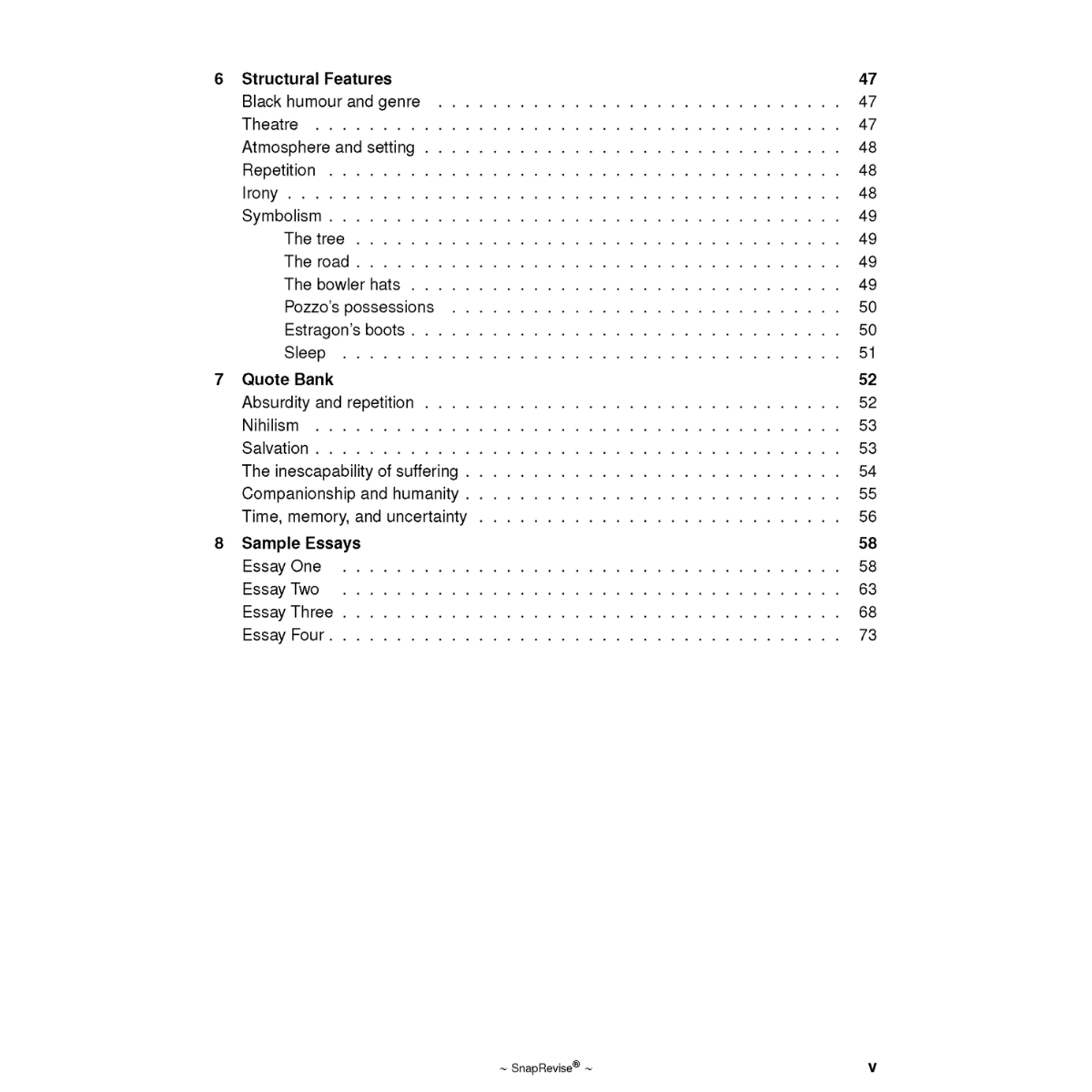 Text Guide: Waiting For Godot by Samuel Beckett