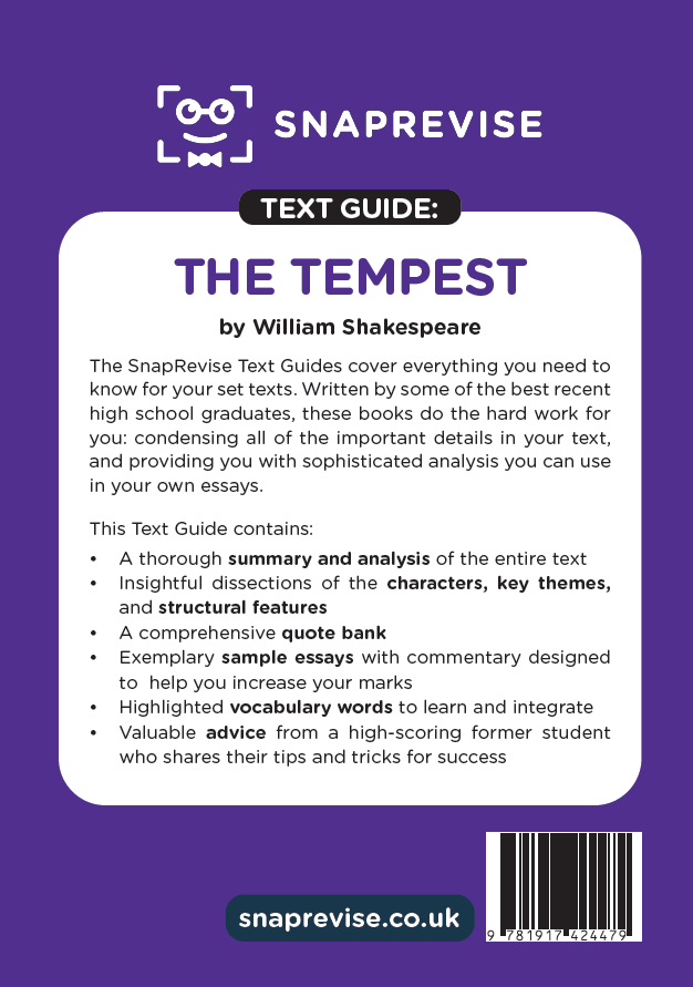 Text Guide: The Tempest by William Shakespeare