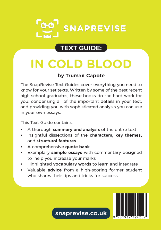 Text Guide: In Cold Blood by Truman Capote