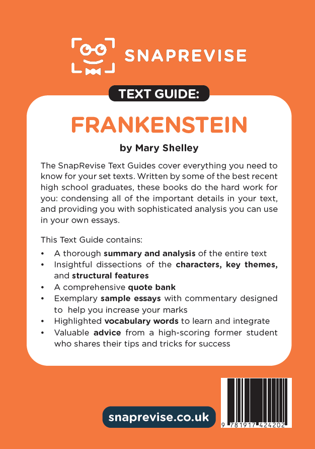 Text Guide: Frankenstein by Mary Shelley