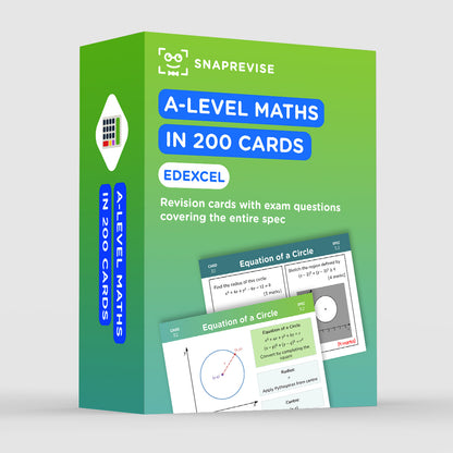 A-Level Edexcel Maths Revision Cards